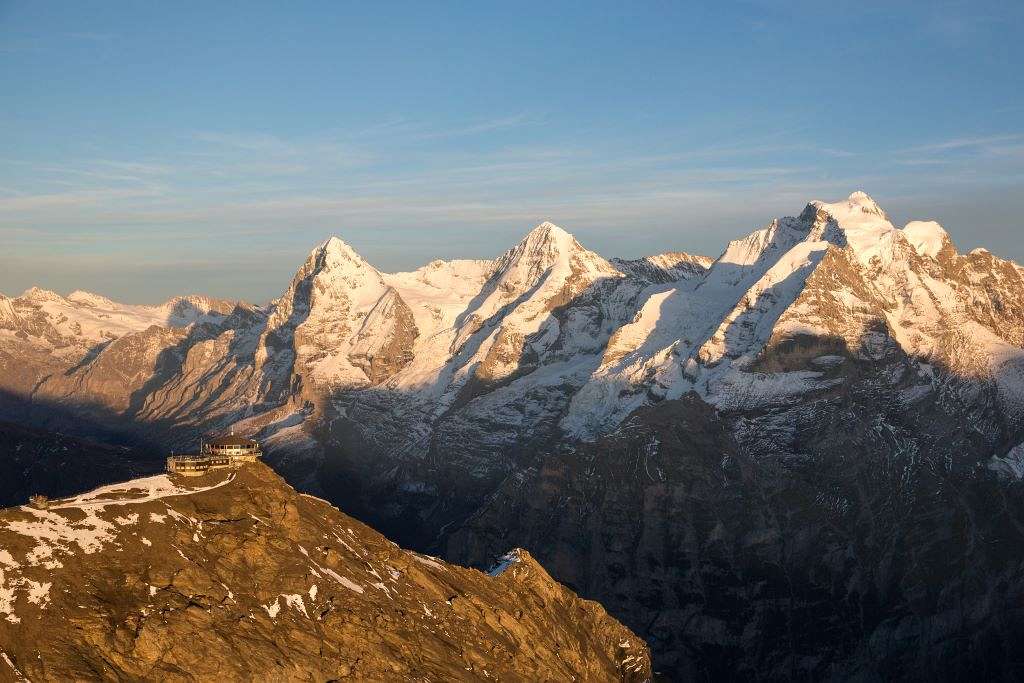 Eiger 3967m/Mönch 4099m/Jungfrau 4158m